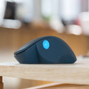FD I930 Wireless Vertical Mouse Side Roller 3 Buttons 1600DPI Ergonomic Right Hand Gaming Mouse for WinXP Win7 / 8 / 10 Mac X10.8