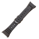 PU Black Strap Replacement Watch Band for CASIO W-96H