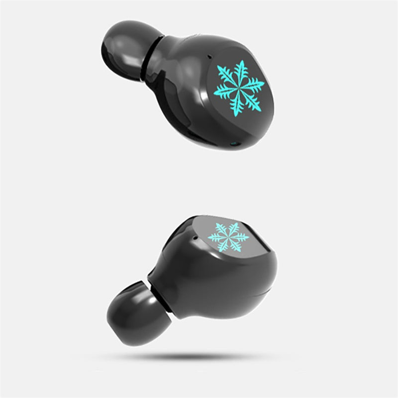 Mini Portable TWS Earbuds Wireless bluetooth 5.0 Earphone LED Display IPX7 Waterproof Headphone with Mic