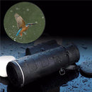 Universal 40X60 Travel Portable HD Dual Focus Optical Prism Monocular Telescope with Tripod