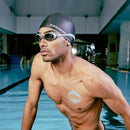 TOSWIM Plus Size Silicone Swimming Cap Waterproof Sports Swim Pool Hat Men Women  from xiaomi youpin