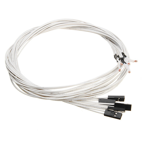 FLSUN 5PCS 100K 1% NTC Single Ended Glass Sealed Thermistor Temperature Sensor For 3D Printer