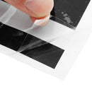 3Pcs Black Racing Car Vinyl Stripe Decal Stickers for Cover Roof Trunk Side Doors