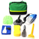8 X Car Interior Exterior Cleaning Kit Vacuum Brush Cleaner Shovel Sponge Glove