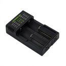 Joinrun N2 18650 Charger Smart 2 Slot Charger 1.2V 3.7V 3.2V 3.85V AA / AAA 26650 10440 14500 16340 25500 NiMH Lithium Battery Charger