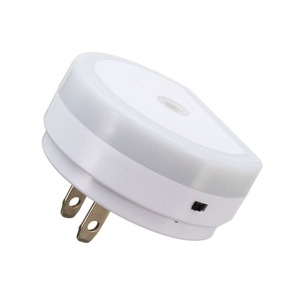 Intelligent Light Control Sensor LED Night Wall Light with USB Port  AC110-240V