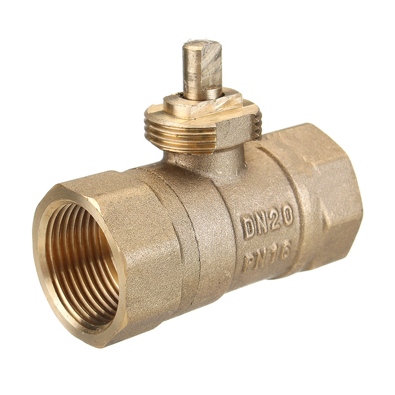 TMOK 1/2" 3/4" 1" 1-1/4" Blue Shell Motorized Electric Brass Ball Valve 3 Wire AC 220V Full Port