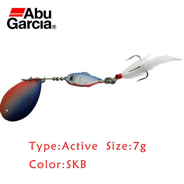Original Abu Garcia Active SKB 7g 12g Spoon Fishing Lure Trout Salmon Perch Fishing Spinning Bait