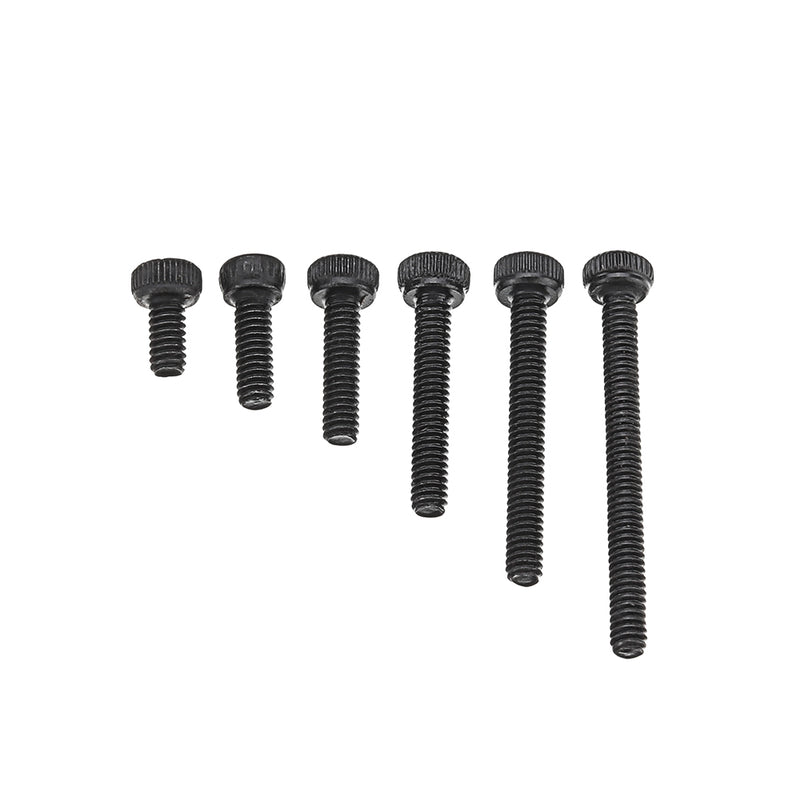 Suleve MXCH8 1080Pcs M2 M3 M4 Hex Socket Cap Head Screw Carbon Steel 12.9 Grade Bolt Nut Assortment Kit 4-30mm