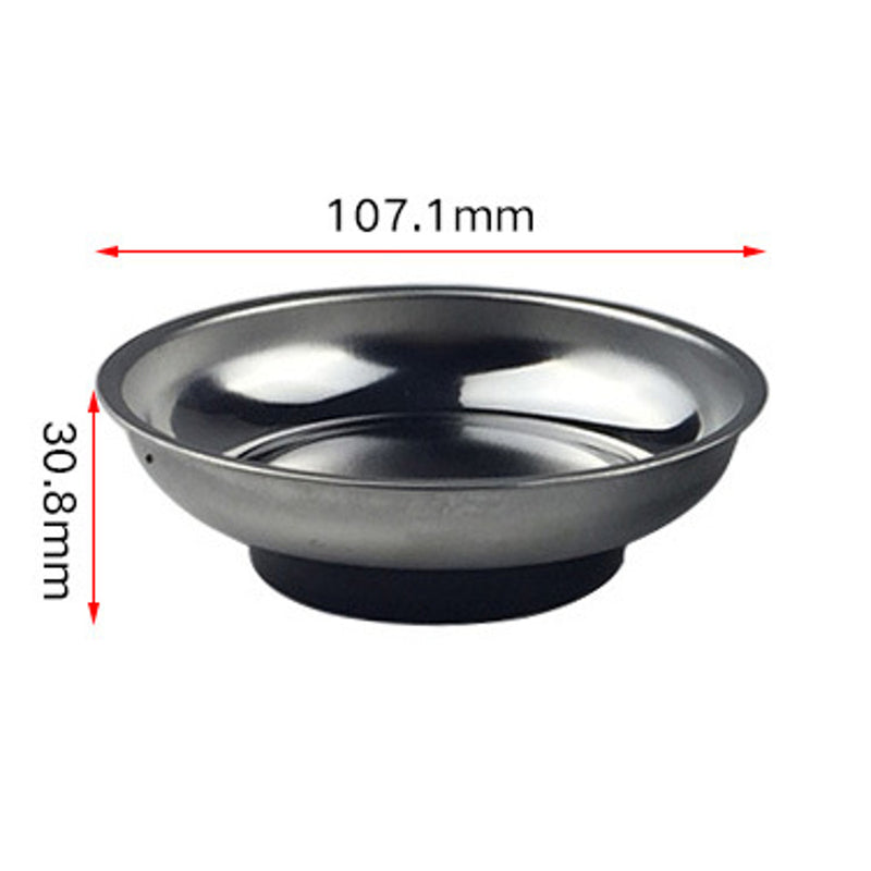 4inch Magnetic Stainless Steel Parts Bowl Tray Dish Machine Repair Storage Tool