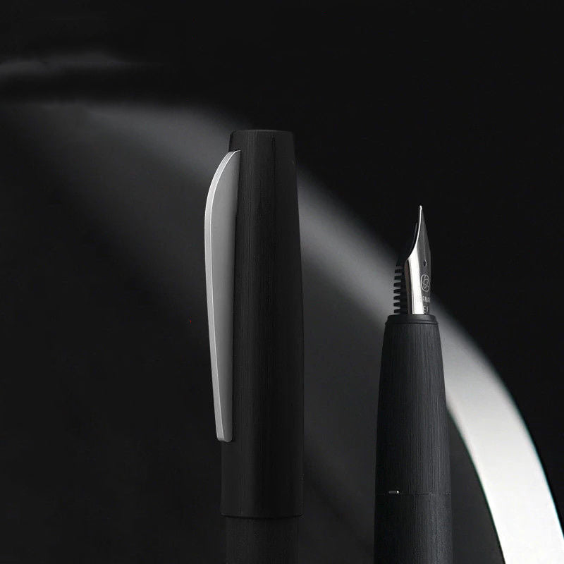 KACO EGDE 1 Piece Extra Fine 0.38mm Nib Fountain Pen with Ink Cartridge and Gift Box Calligraphy Writing Signing Ink Pens Office School Supplies