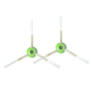 Cleaning Side Brush For iRobot Roomba I Series I7 E5 E6 Vacuum Cleaner Green Side Brushe Are Easy To Remove and replace
