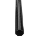 Machifit 500mm*12mm*10mm Black Carbon Fiber Tube Roll Wrapped Tube for Multicopter