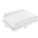 NUSIGN NS021 Stackable 2 Layers File Tray Holder Desktop Books Storage Rack Box Organizer Office Supplies