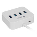 BIAZE HUB11 USB 3.0 to 3-Port USB 3.0 + Micro USB Port HUB Adapter 1M