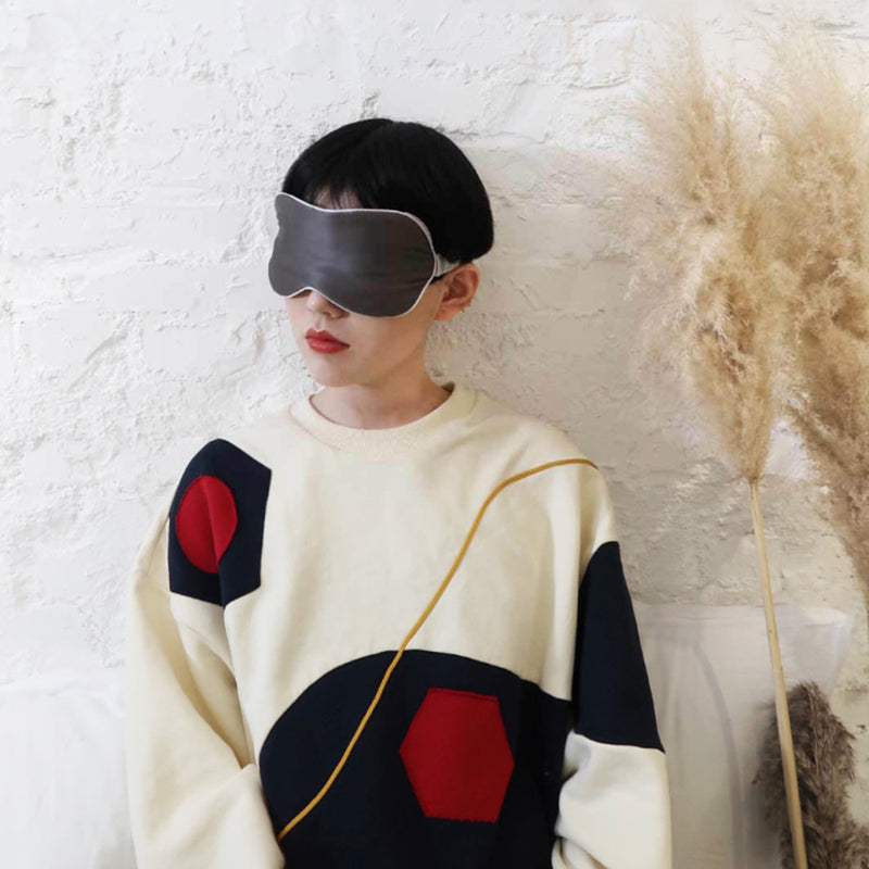 ARDJOR Silk Eye Mask Fast Heating Smart Temperature Anti-Wrinkles Eye Patch Massager Fatigue Relief Sleep