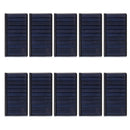 10pcs 5V 60mA Micro Solar Panel for Solar Power Mini Solar Cells DIY Electric Toy Materials
