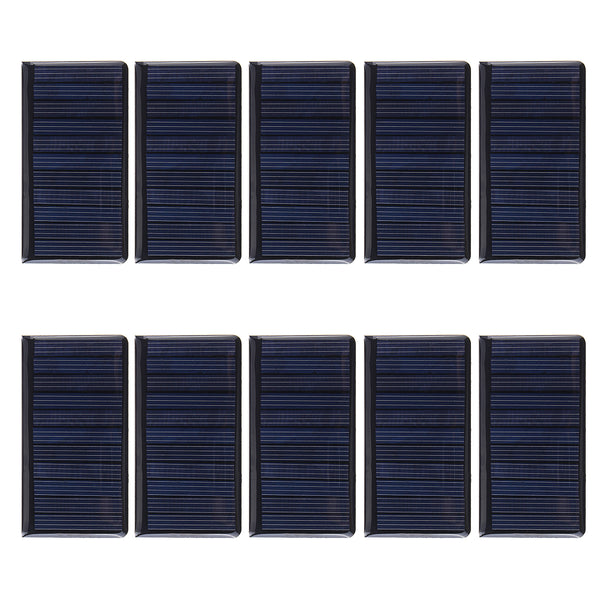 10pcs 5V 60mA Micro Solar Panel for Solar Power Mini Solar Cells DIY Electric Toy Materials