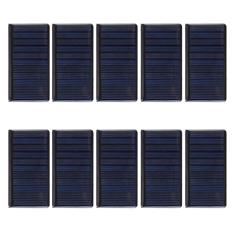 10pcs 5V 60mA Micro Solar Panel for Solar Power Mini Solar Cells DIY Electric Toy Materials