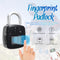 ANYTEK P3 Smart Fingerprint Lock Keyless bluetooth 4.1 APP Padlock Door Lock Waterproof