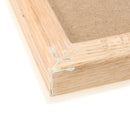 Black Felt Letter Message Board Home Restaurant Changeable Message Oak Stand w/ 340 White Letters