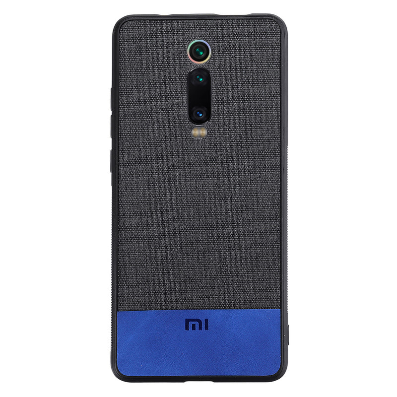 Bakeey Luxury Fabric Splice Soft Silicone Edge Shockproof Protective Case For Xiaomi Mi 9T / Xiaomi Mi 9T PRO / Xiaomi Redmi K20 / Redmi K20 PRO