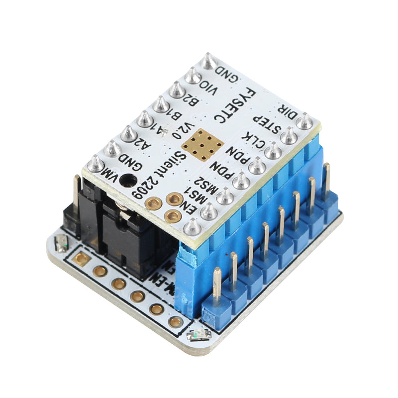 TMC2209 V2.0 Stepper Motor Driver + Tester USB Serial Port Module Board Mute Drive Device Kit for 3D Printer