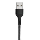 USAMS US-SJ337 U29 Type C LED Magnetic Braided Fast Charging Cable 2M For Tablet Smartphone