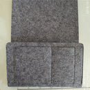 Simple Felt Bedroom Bedside Bag Hanging Remote Control Flat Sofa Battery Storage Bag
