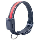 Smart Solar Power USB Charging Electronic LED Flashing Light Safe Nylon Dog Pet Collar for Different