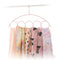 1Pc Scarf Rack Plastic Cloth Hanger Wardrobe Scarves Tie