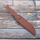 33cm Leather Sheath Saber Cutter Holder Cover Protector Cosplay Costume Outdoor Leather Craft Tool