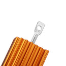 20pcs RX24 25W 15R 15RJ Metal Aluminum Case High Power Resistor Golden Metal Shell Case Heatsink Resistance Resistor