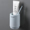 Wall Mount Toothbrush Holder Wash Cup Toothpaste Portable Hanging Gargle Cup