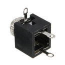50pcs PCB Panel Mount 3.5mm Female Earphone Socket Jack Connector