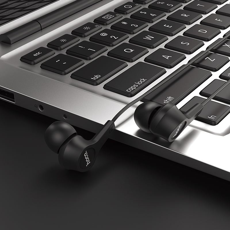 HOCO M50 3.5mm In-ear Headphones Noise Cancelling Earphone with Mic for iphone Samsung