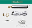 Protable Electric Engraving Pen Mini Grinding Woodworking Milling Cutters Micro Polishing Brush Drill Tools Kit