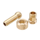 Drillpro M10x1mm Brass Universal Curtain Nozzle Spray for Landscape Fountain Equipment