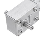 Machifit JGY-370 DC 24V Double Shaft Motor Reduction Gear Turbine Worm Self-locking Low Speed Motor