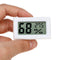 Excellway Mini Embedded LCD Digital Display Temperature Humidity Meter Cordless Thermometer Hygrometer