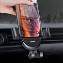 LEEIOO Gravity Linkage Car Air Vent Mount Phone Holder Aluminum Alloy Bracket for iPhone XS XR X