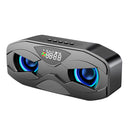 LyRay S6 Owl Bluetooth Speaker LED Flash Wireless Loudspeaker FM Radio Alarm Clock TF Card Support