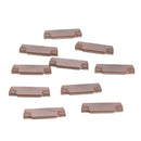 Drillpro MGEHR1616 Parting Off Turning Tool Holder with 10pcs MGMN200 Carbide Inserts Lathe Tools