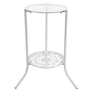 Plants Pot Flower Shelf Bracket Holder Stand Metal Planter Storage Organizer Display Rack Home Garden Decorations