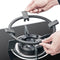 Universal Cast Iron Wok Support/Stand for Burners Fits 99% Gas Hobs and Cookers Kitchen Storage Rack