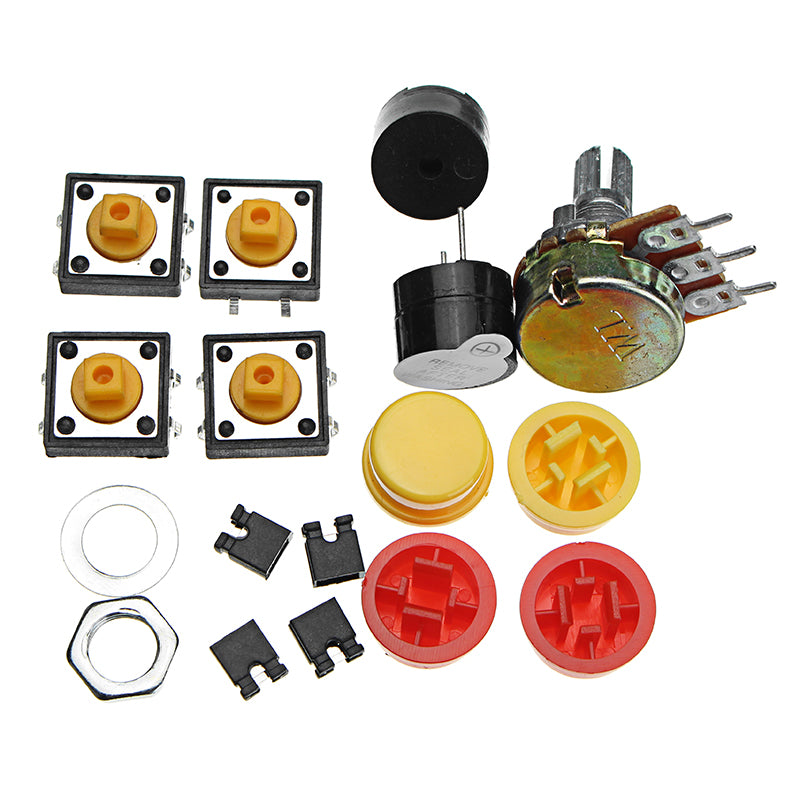Starter Project Kits With UNO R3 Mega 2560 Nano Breadboard Kit Components Geekcreit for Arduino - products that work with official Arduino boards