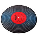 Music Vinyl Record Printed Round Carpet Soft Carpets For Living Room Anti-slip Rug Chair Floor Mat