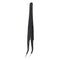 2pcs Antistatic Harder Mini Stainless Steel Tweezer Straight and Elbow Head Tweezer