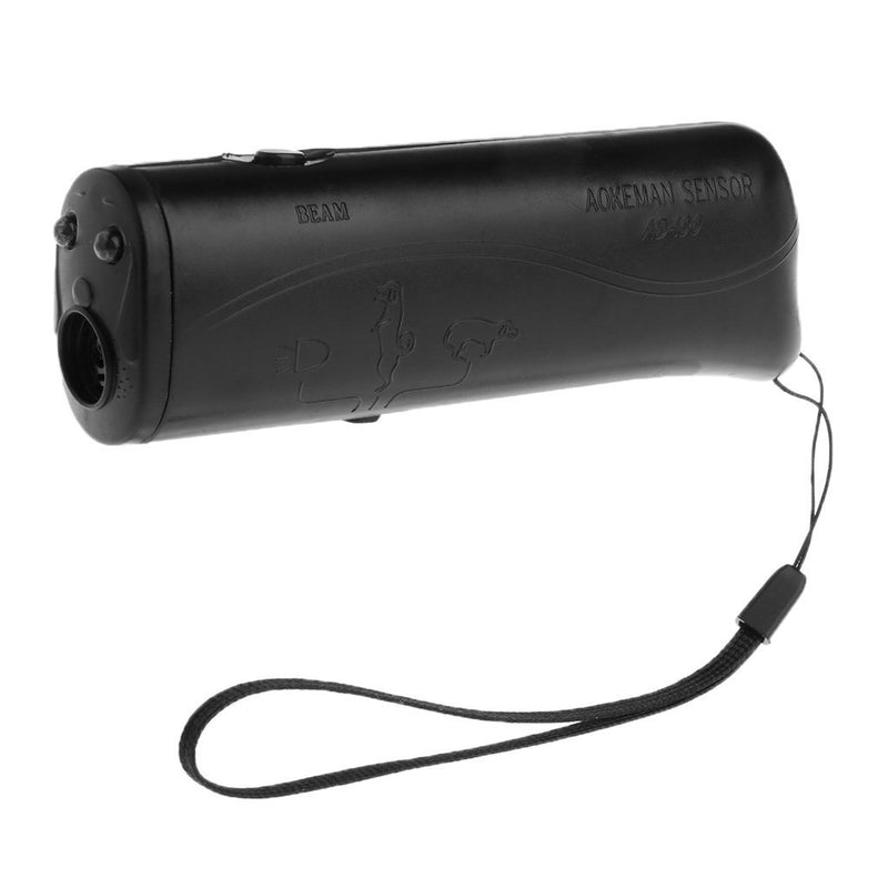 3 In 1 Anti Barking Stop Bark Ultrasonic Pet Dog Repeller Training Device Pet Trainer With LED