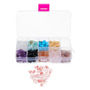 10 Colours 3 Size Natural Quartz Crystal Gem Stone Loose Beads Mineral Healing Gemstone